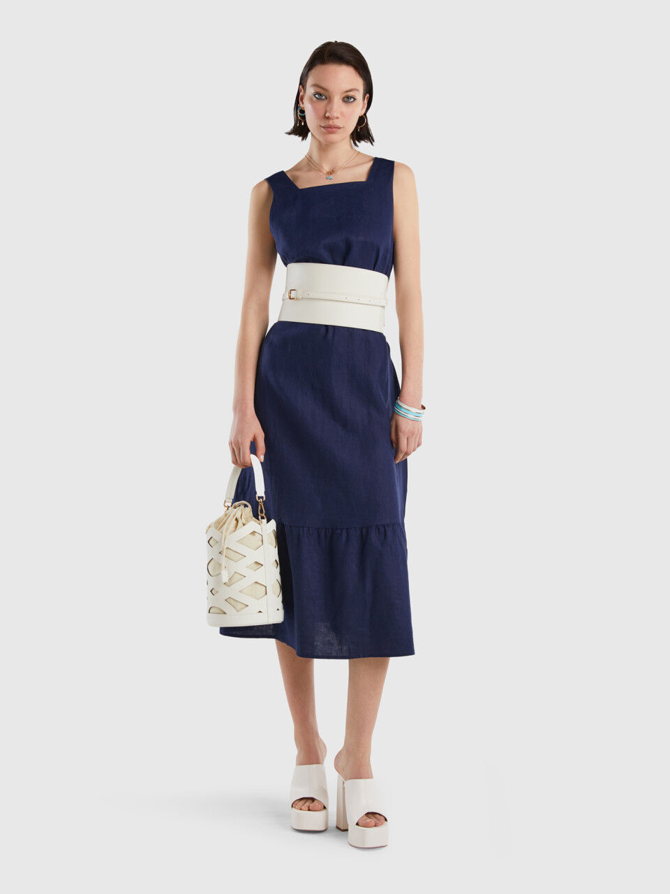 Vestidos new arrivals largos benetton