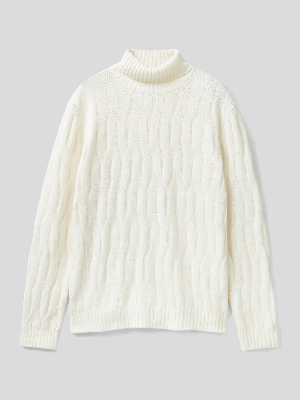Nils Sweater - Speckled White - Wool - Octobre Éditions