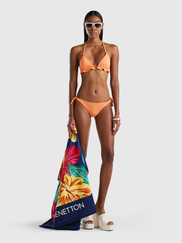 Braguita de bikini con lazos laterales Mujer