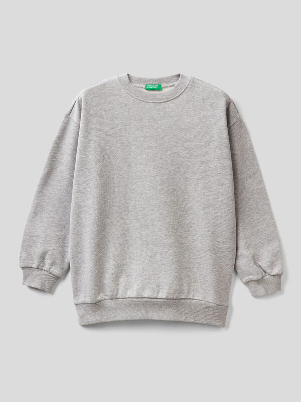 100% cotton oversized sweatshirt Junior Girl
