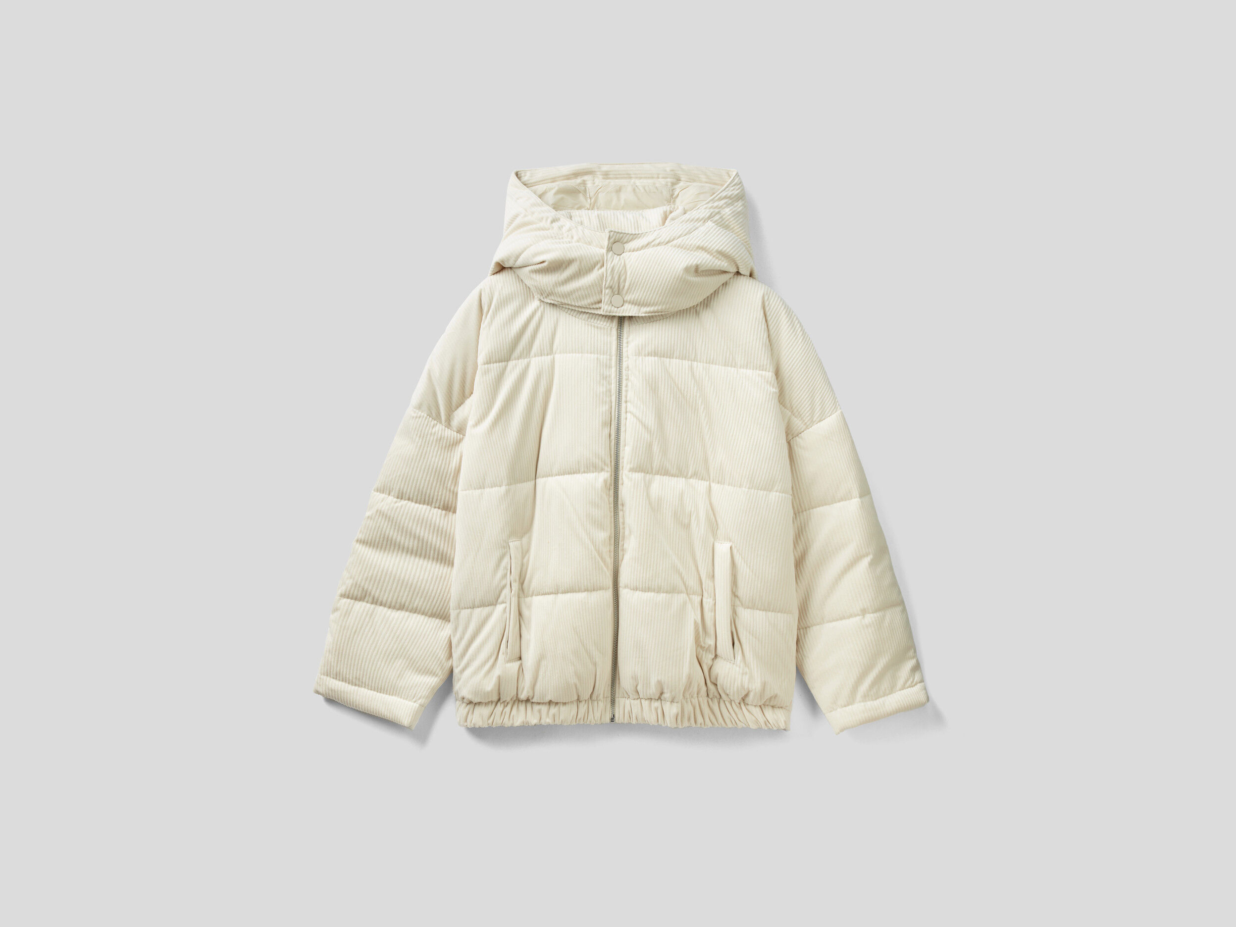 White short puffer jacket store