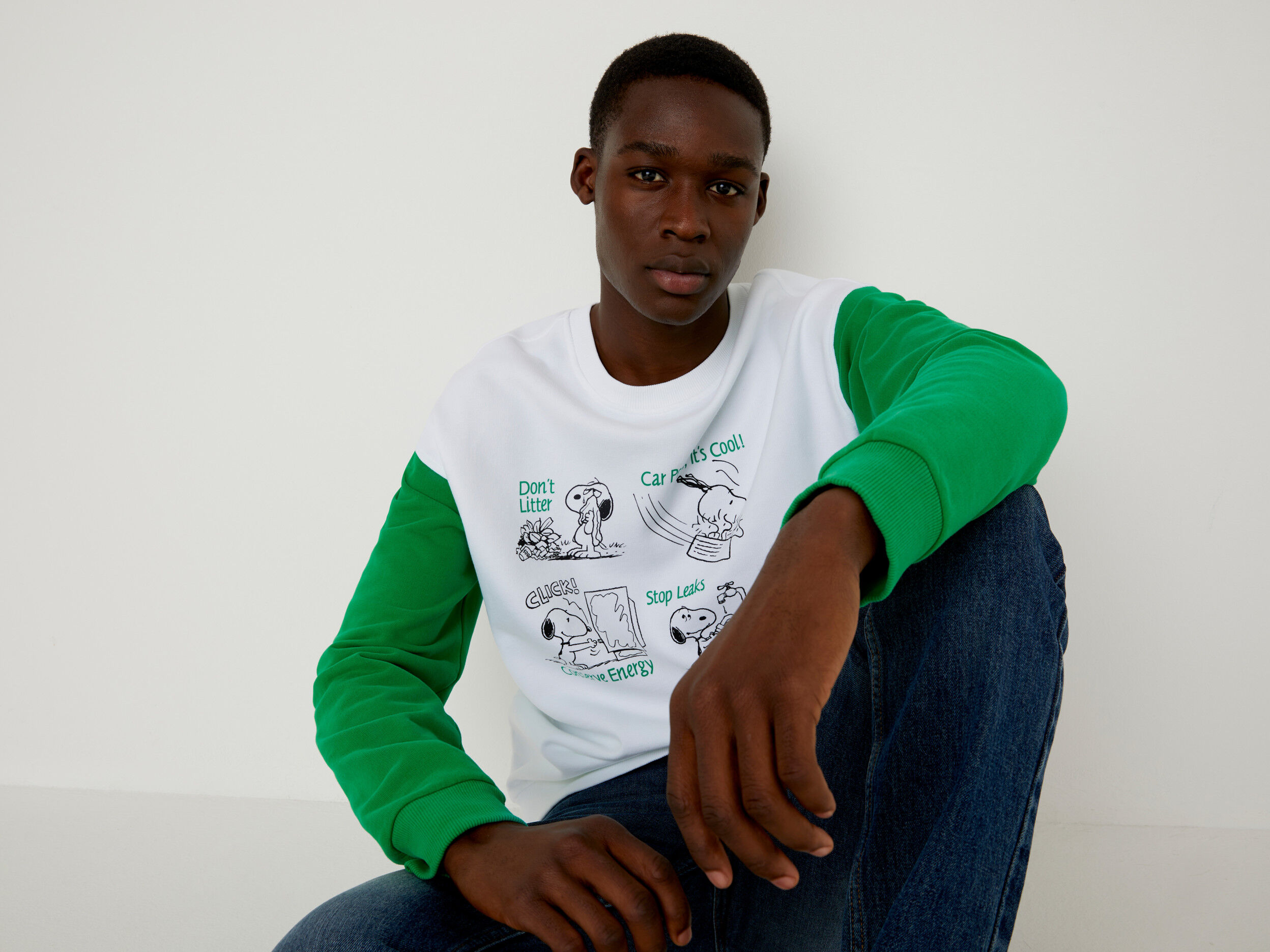 Sudadera online snoopy benetton