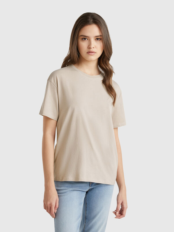 Camiseta manga corta 100% algodón Mujer