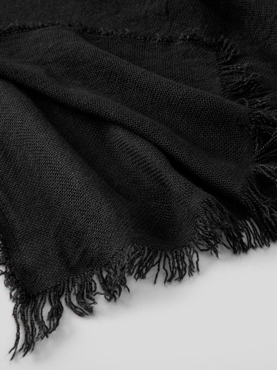 Scarf in solid color viscose Women image number null