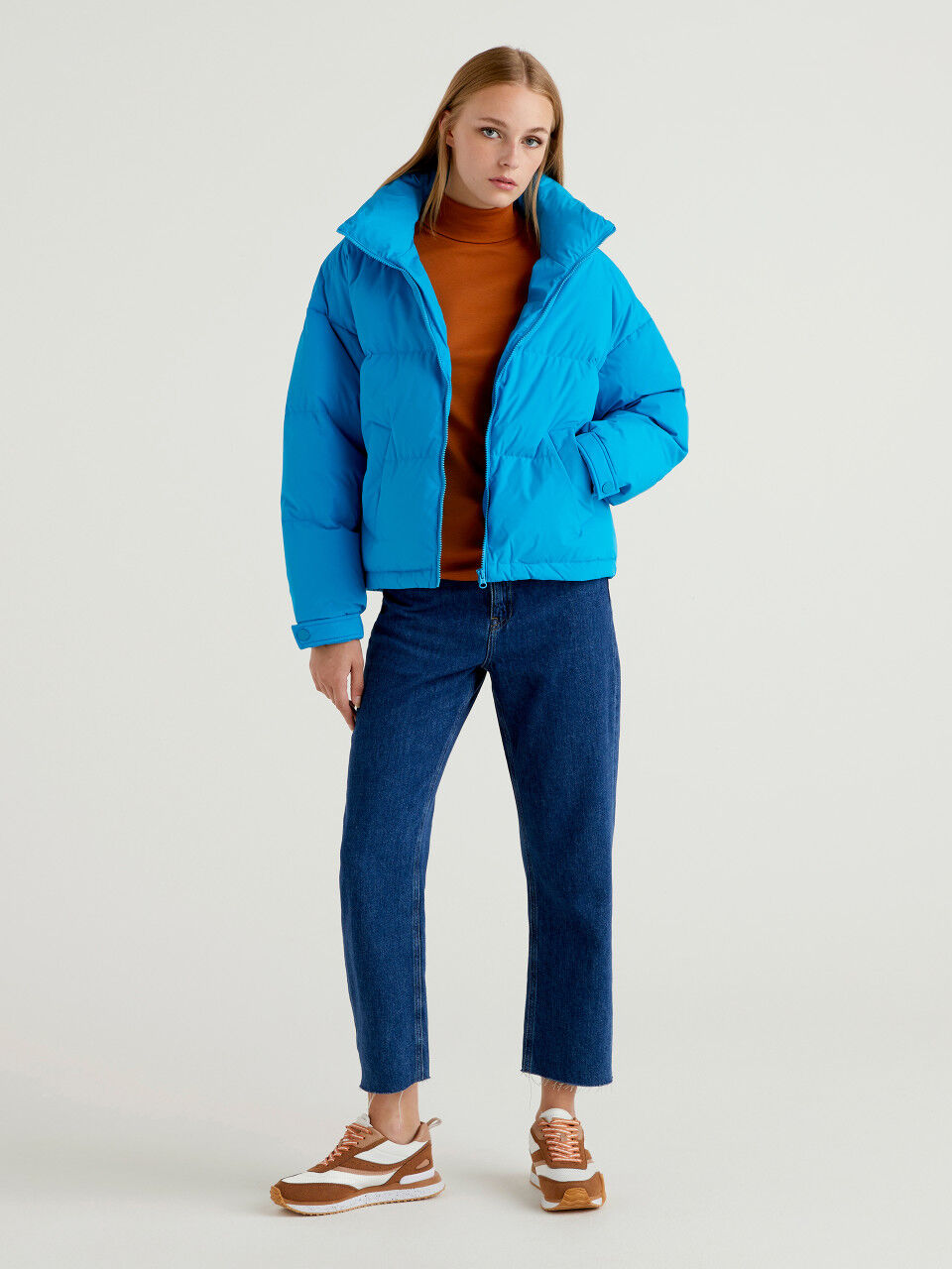 Benetton plumifero mujer clearance