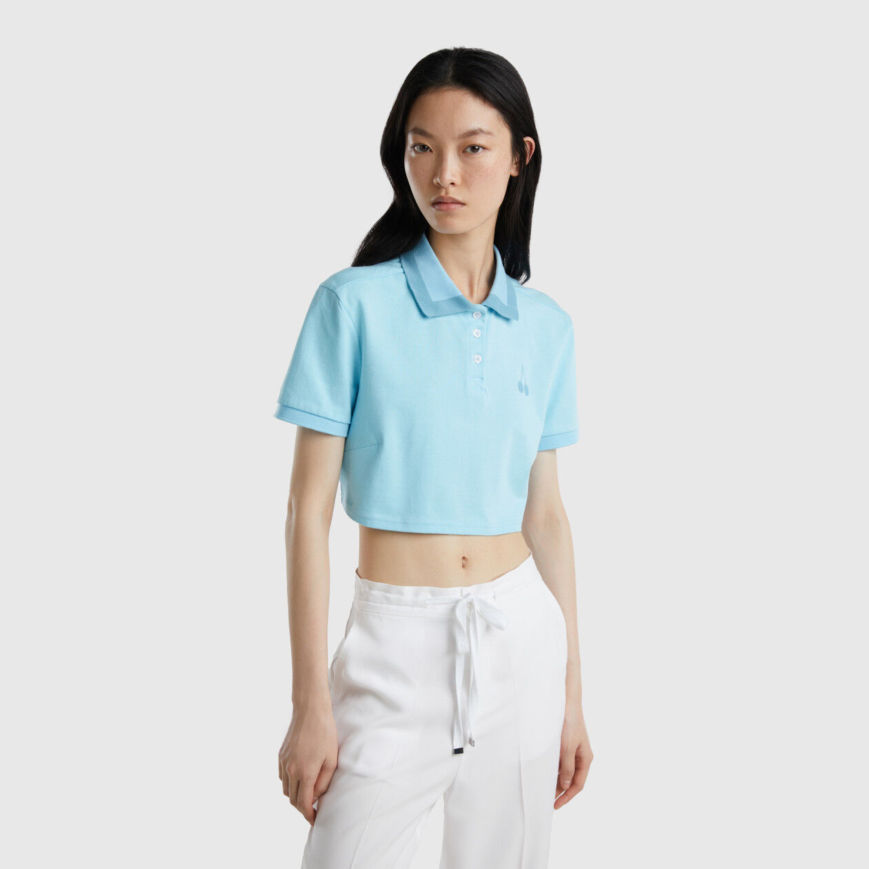 Polo cropped clearance