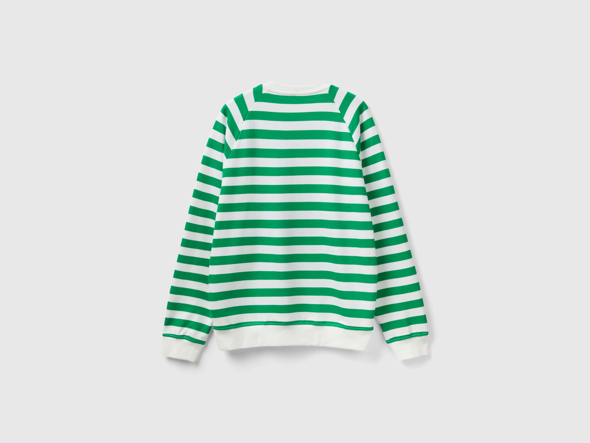 Green striped sweatshirt store