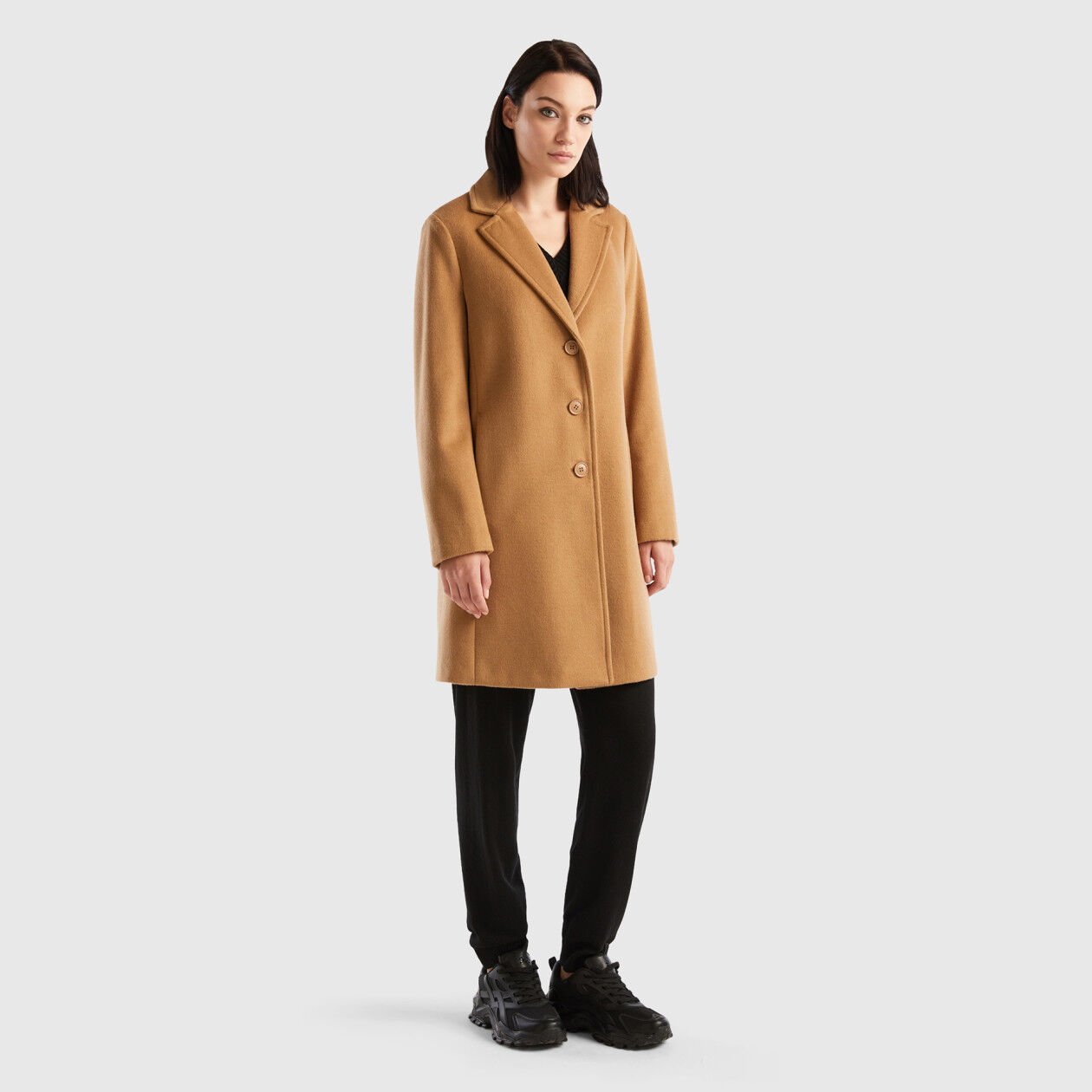 Benetton shop wool coat