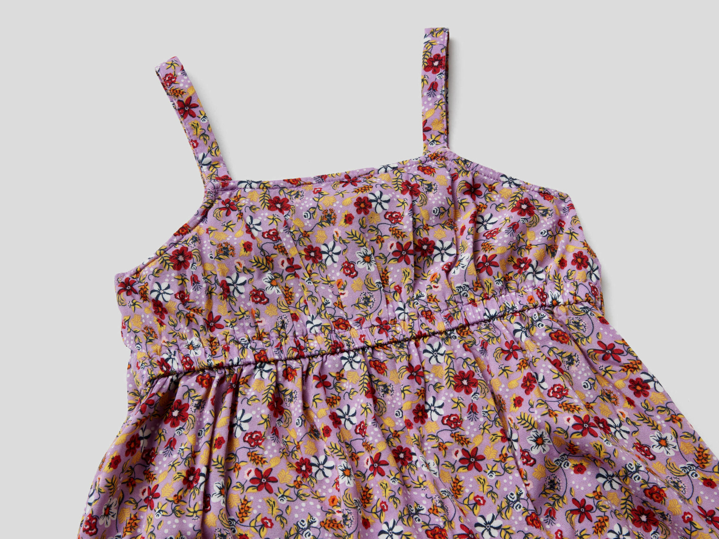 Long dress with floral print image number null