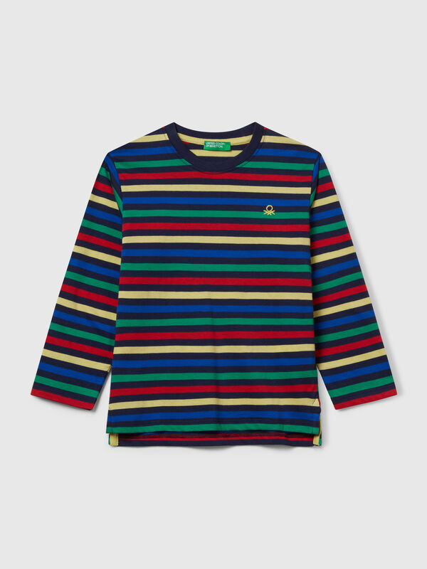 Long sleeve striped t-shirt Junior Boy