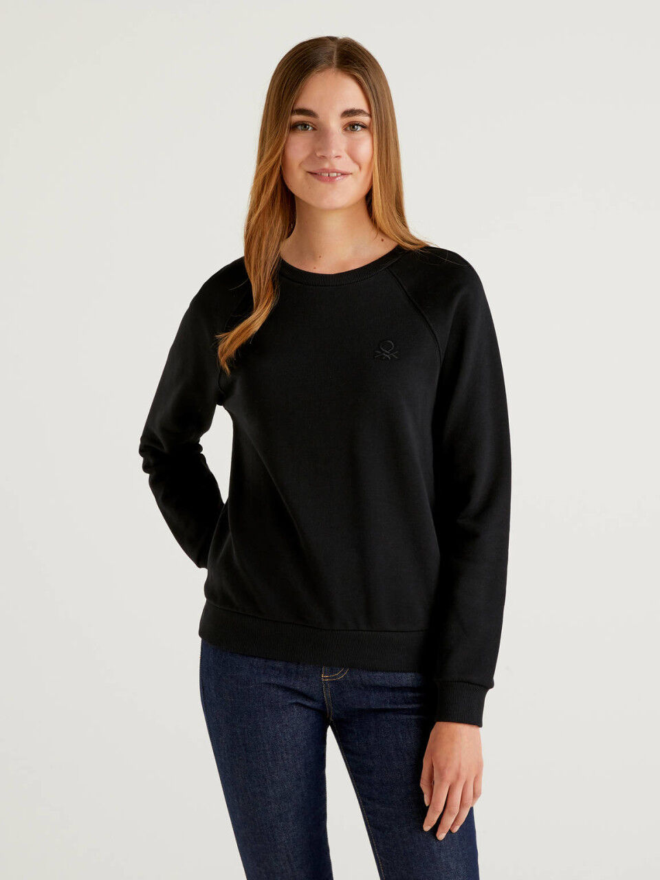 sweatshirt without bottom band