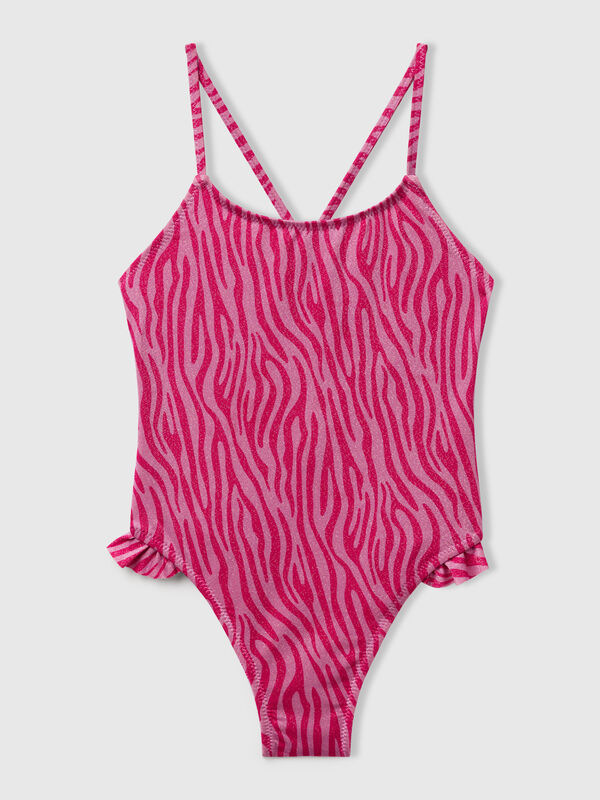 Bañador interior animal print Niña