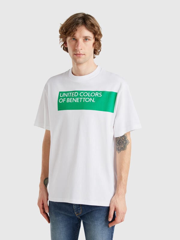Camiseta con estampado delante  Hombre
