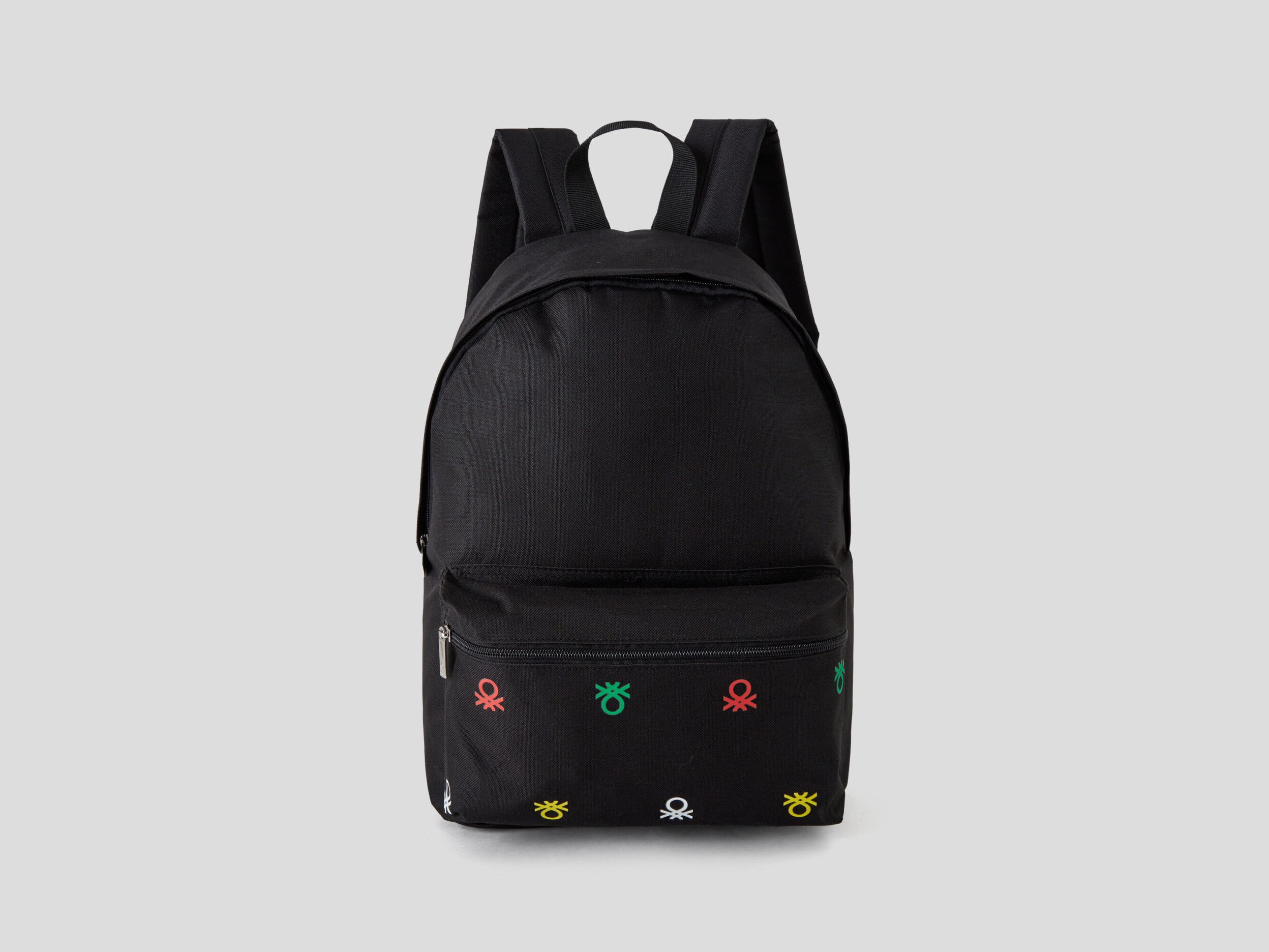 Logo outlet print backpack