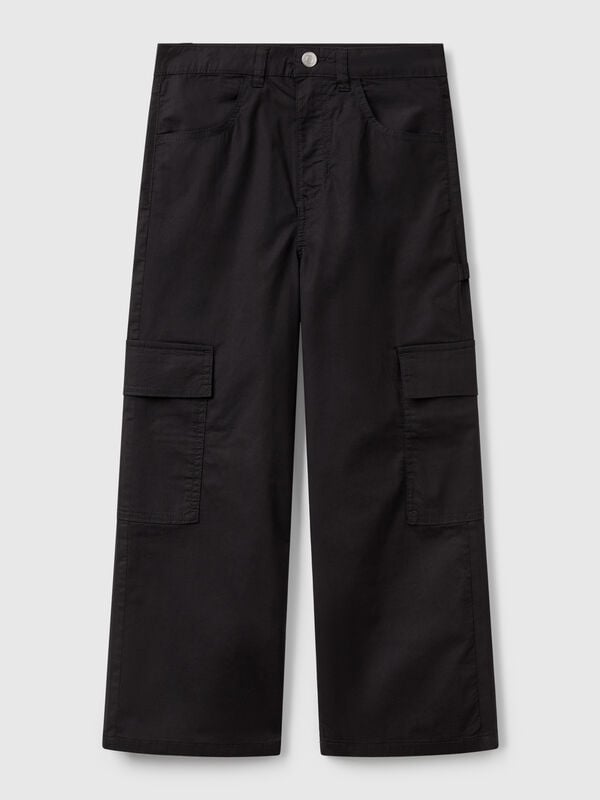 Pantalón cargo ancho Niña