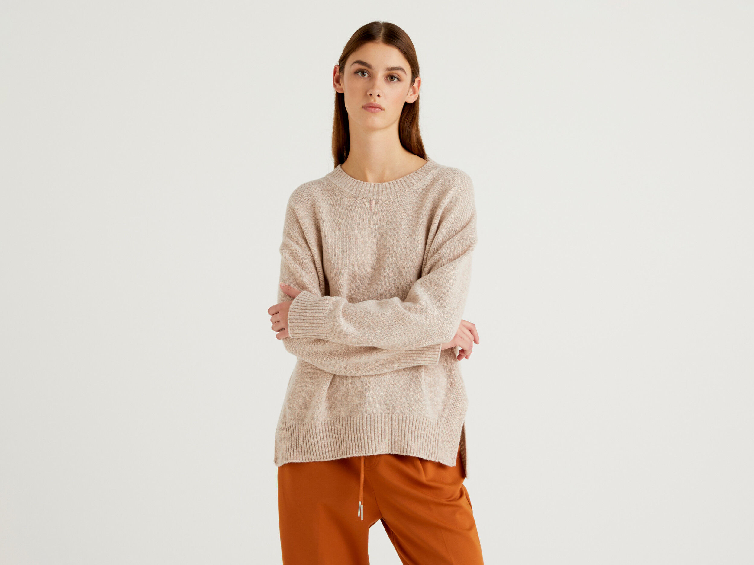 Boxy fit sweater on sale