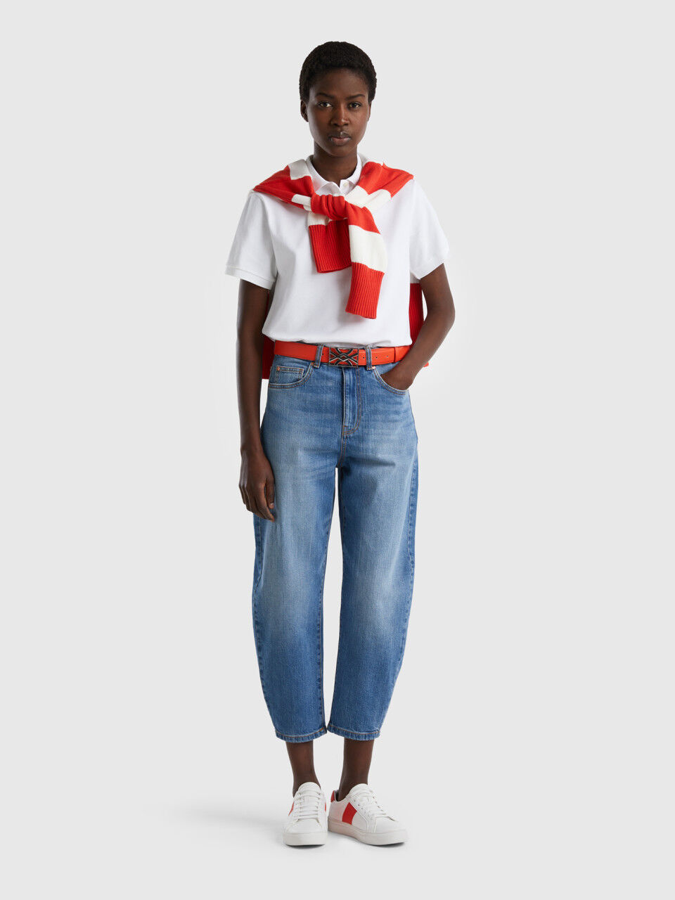 Benetton mom jeans hotsell
