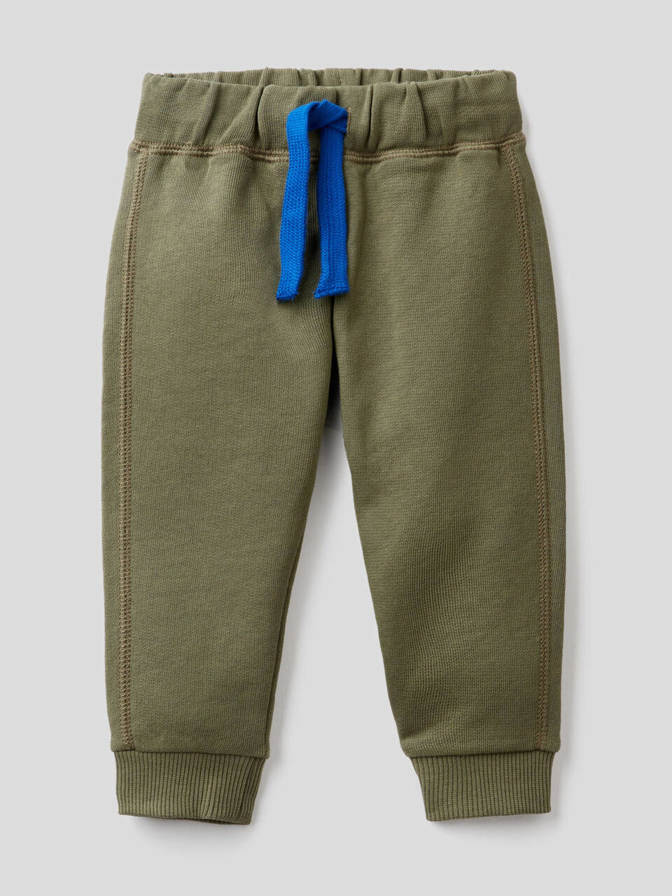Trousers in 100% cotton fleece image number 1