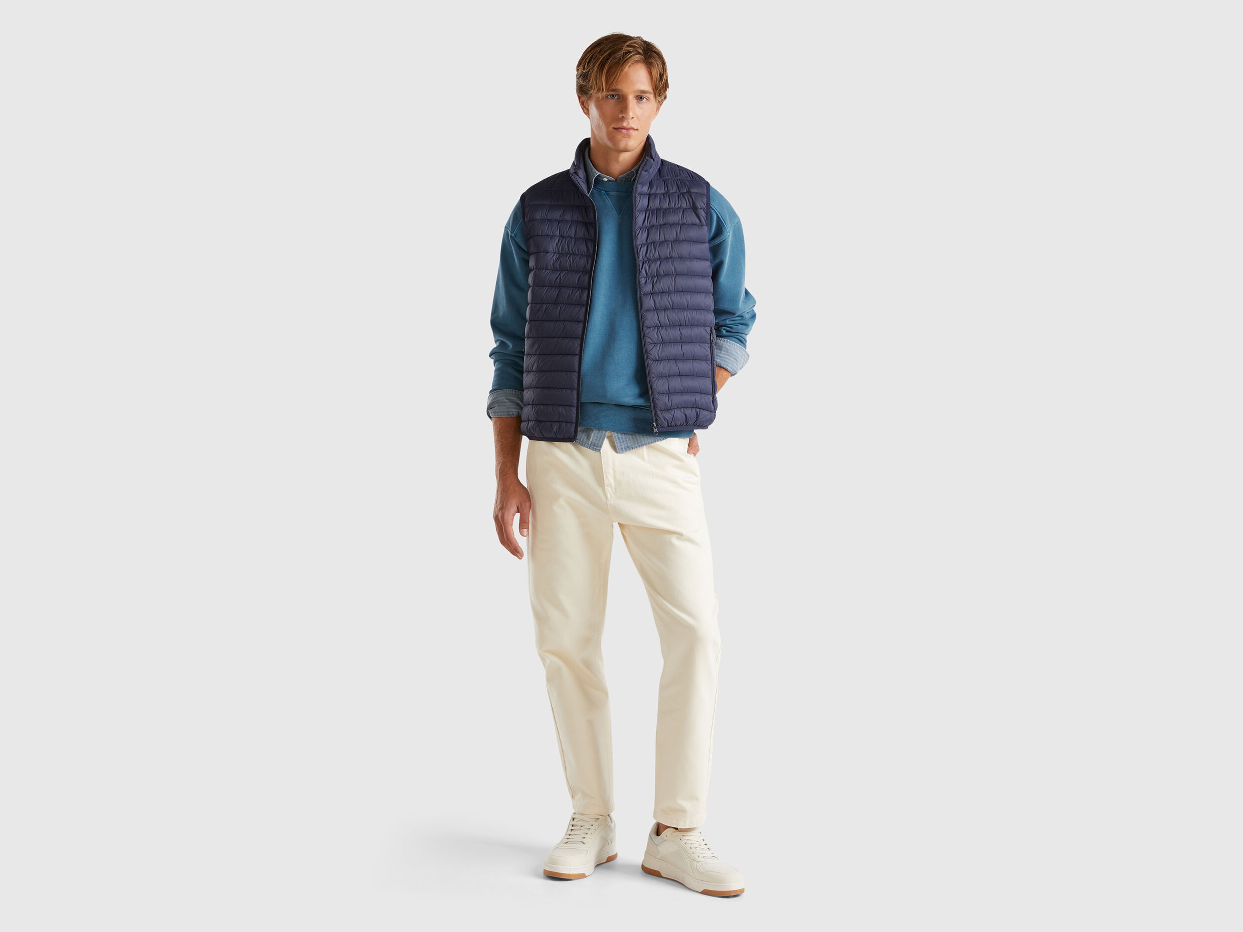 Pantalones Regular Hombre Nueva Coleccion 2024 Benetton