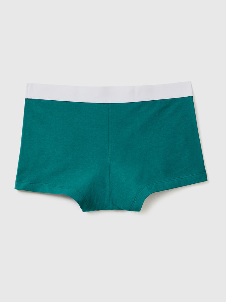 Boxers in stretch organic cotton image number 2