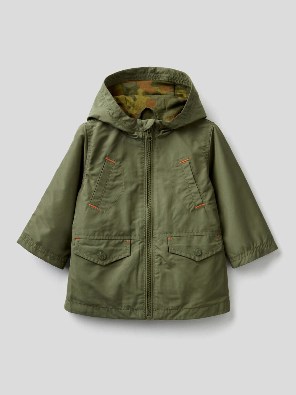 Parka de tejido "Rain Defender" image number 1