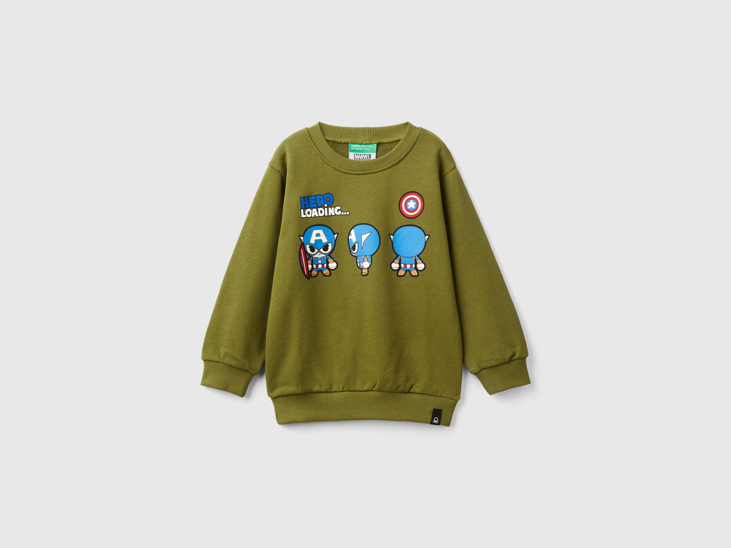 Kid Boys Sweatshirts without hood Collection 2024 Benetton