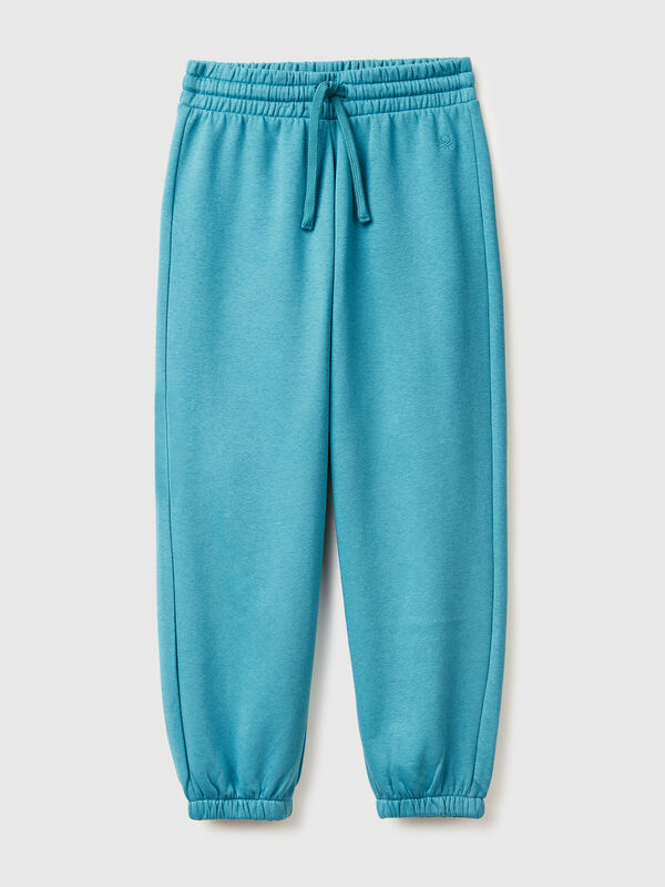Pantalones deportivos de polar con cordón Niña