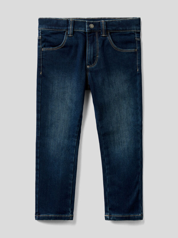 Five-pocket thermal jeans Junior Girl