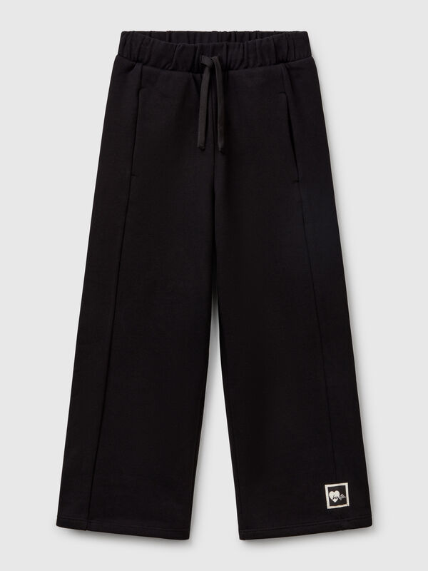 Pantalón polar corte ancho Niña
