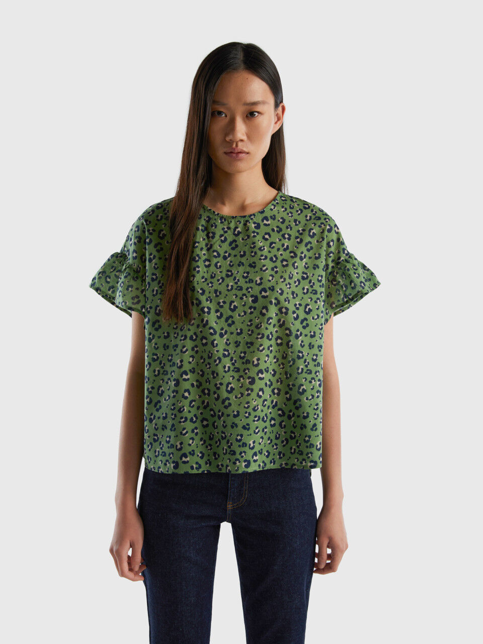 Camisas Mujer y Blusas Nueva Colección 2023 Benetton