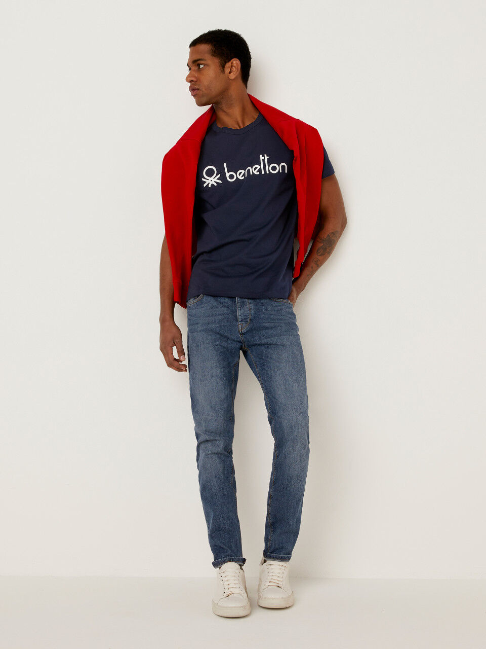 Benetton jeans men top