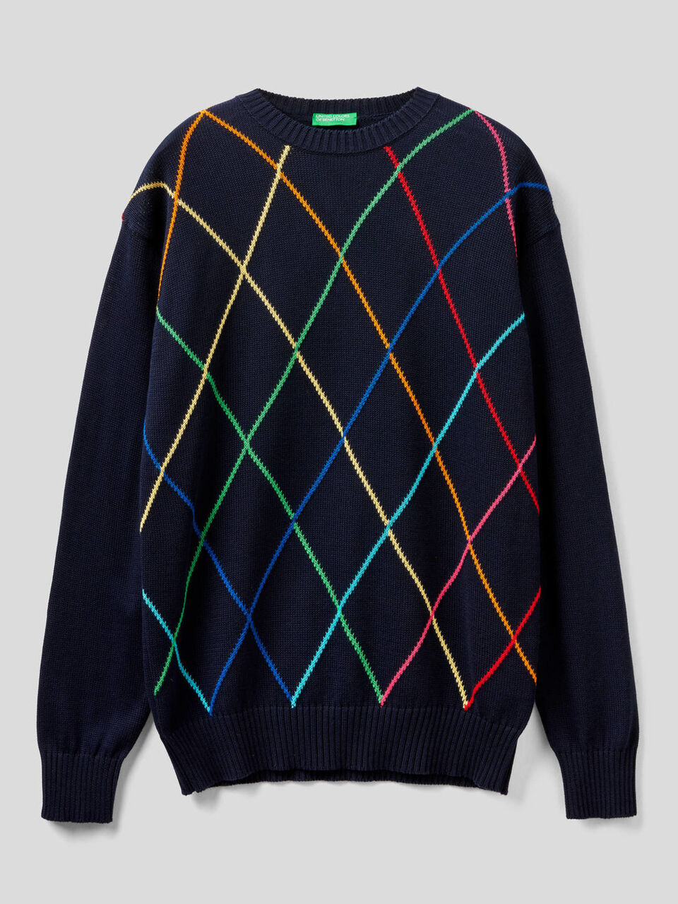 Jersey de rombos multicolor image number 1