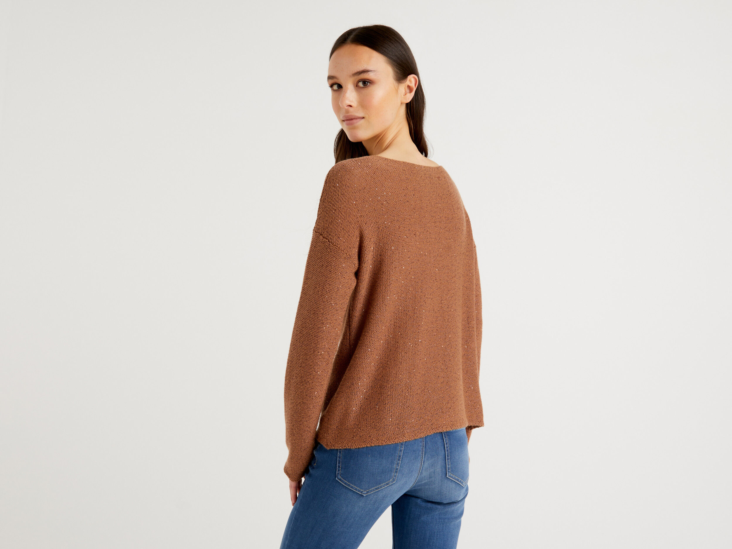 Free people grandpa cheap crew neck sweater