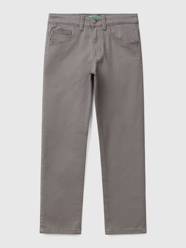 Five pocket slim fit trousers Junior Boy