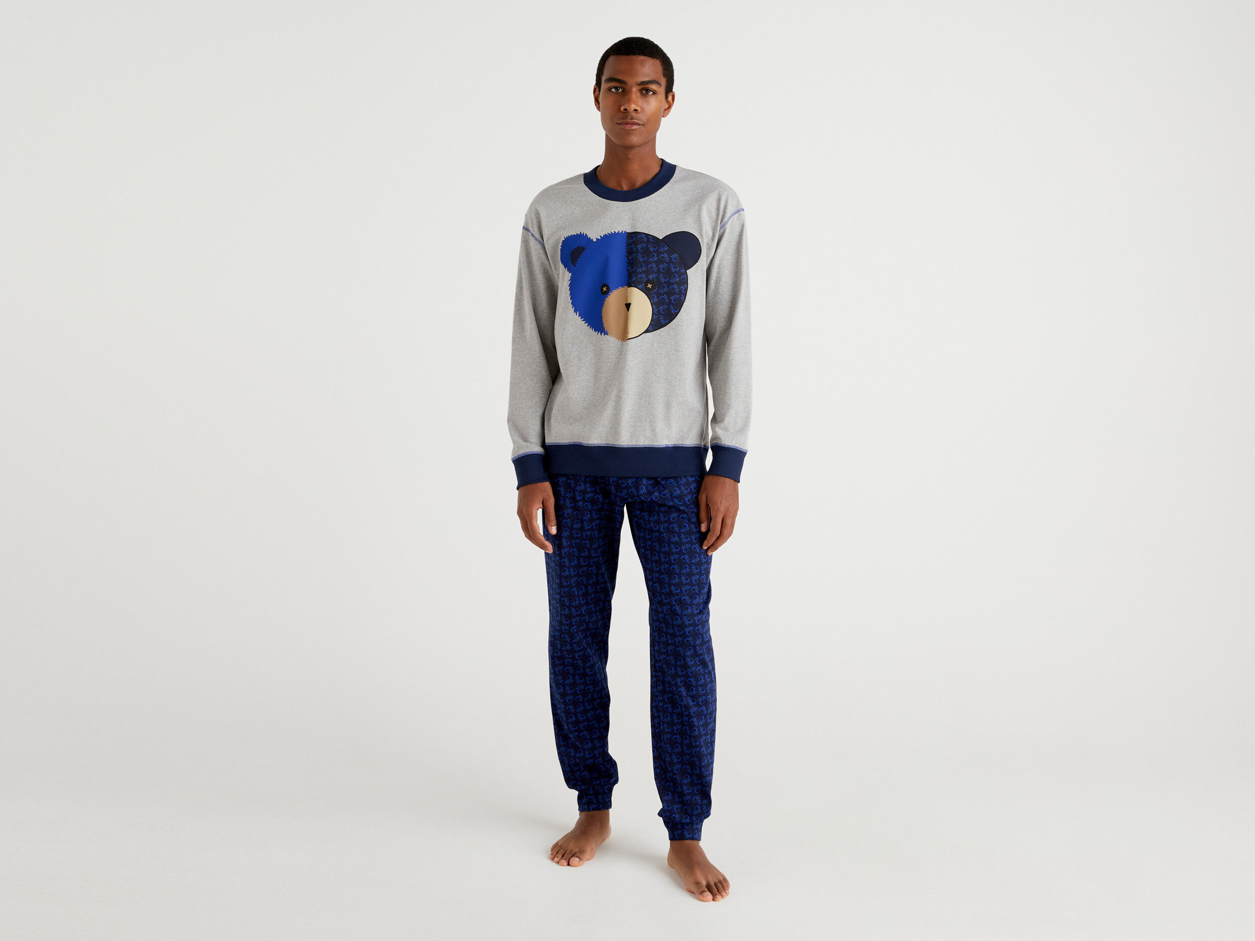 Teddy bear pyjamas hotsell mens