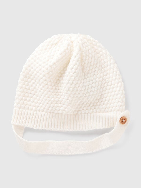 100% cotton knit hat New Born (0-18 months)