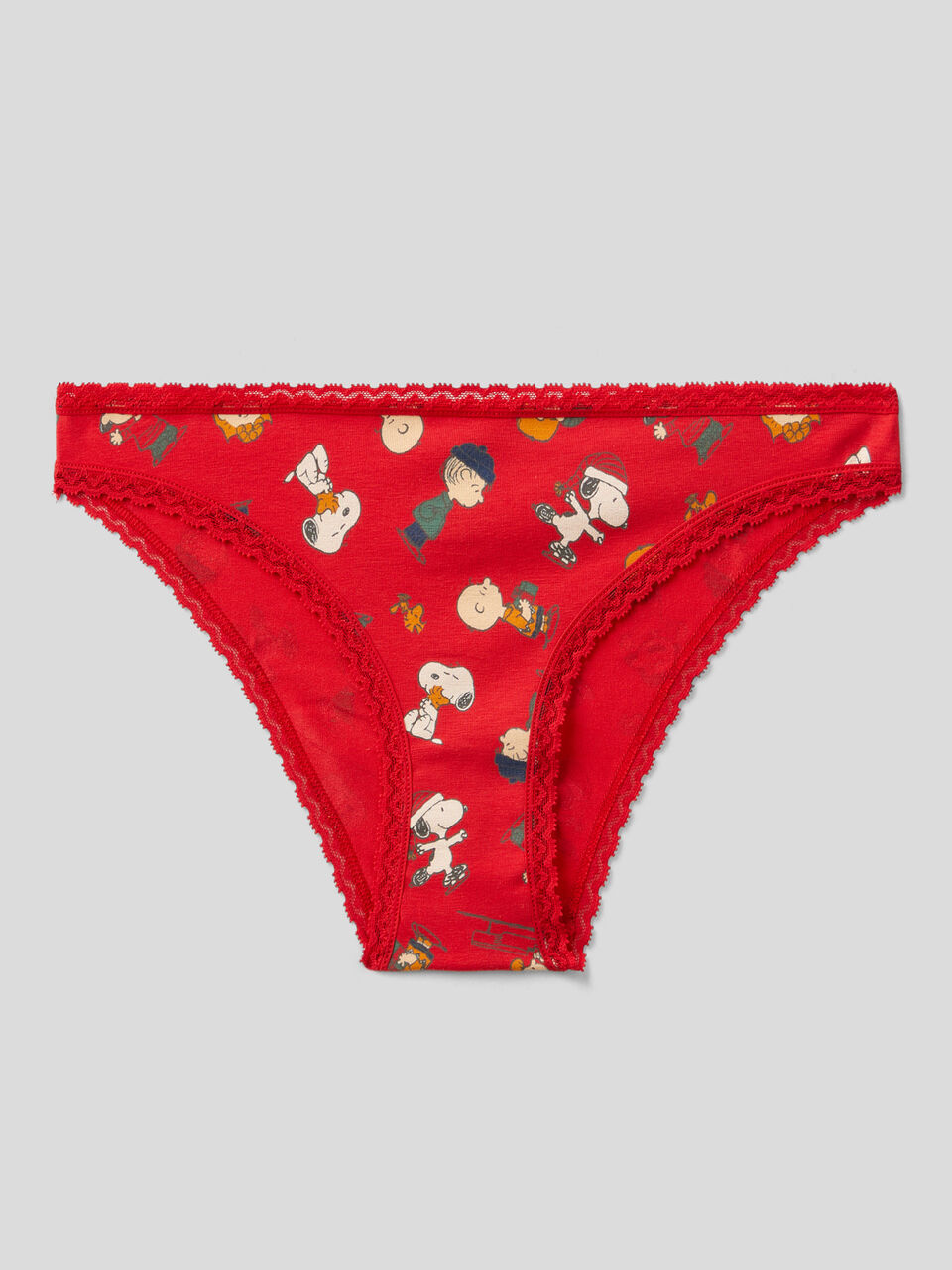 NWT Briefly Stated Women's Peanuts Snoopy Hipster Panty Red Valentines XS S  M L