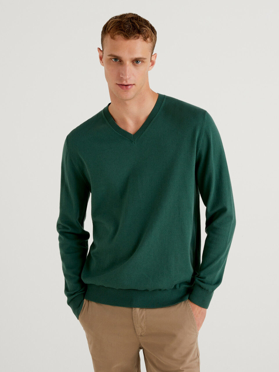 Sudadera para Niños United Colors of Benetton S/L V Neck Sweater 