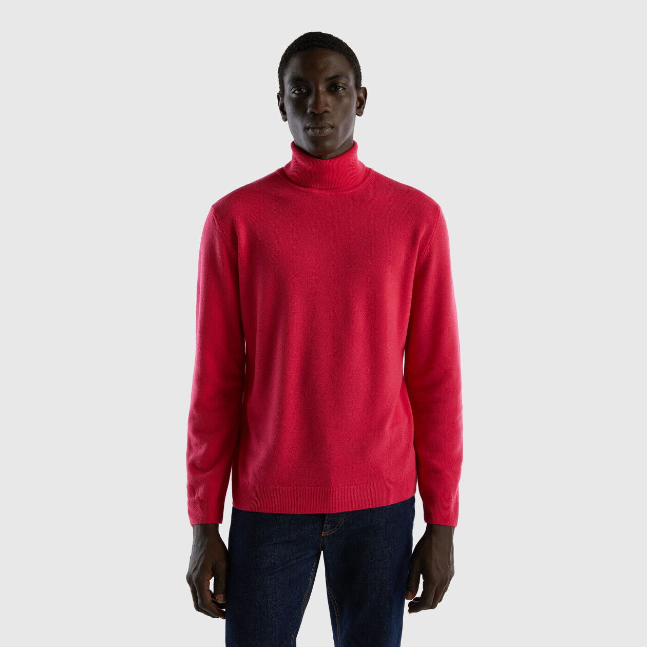 Fuchsia turtleneck on sale