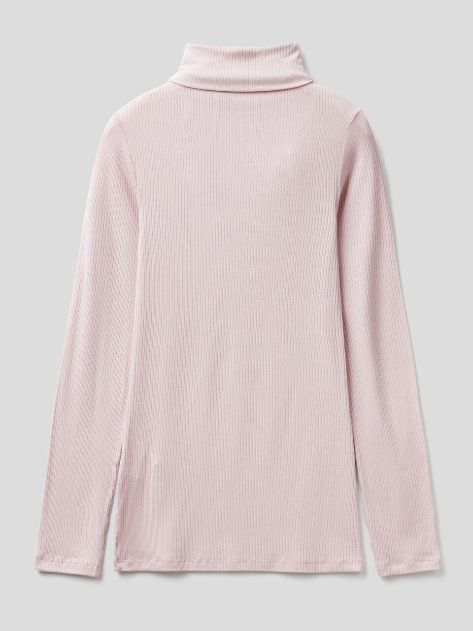 Ribbed turtleneck t-shirt image number 2