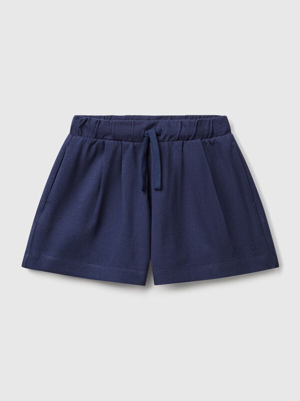 Shorts in pure cotton Junior Girl
