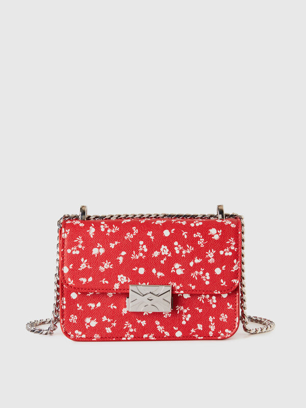 Small red patterned Be Bag Women
