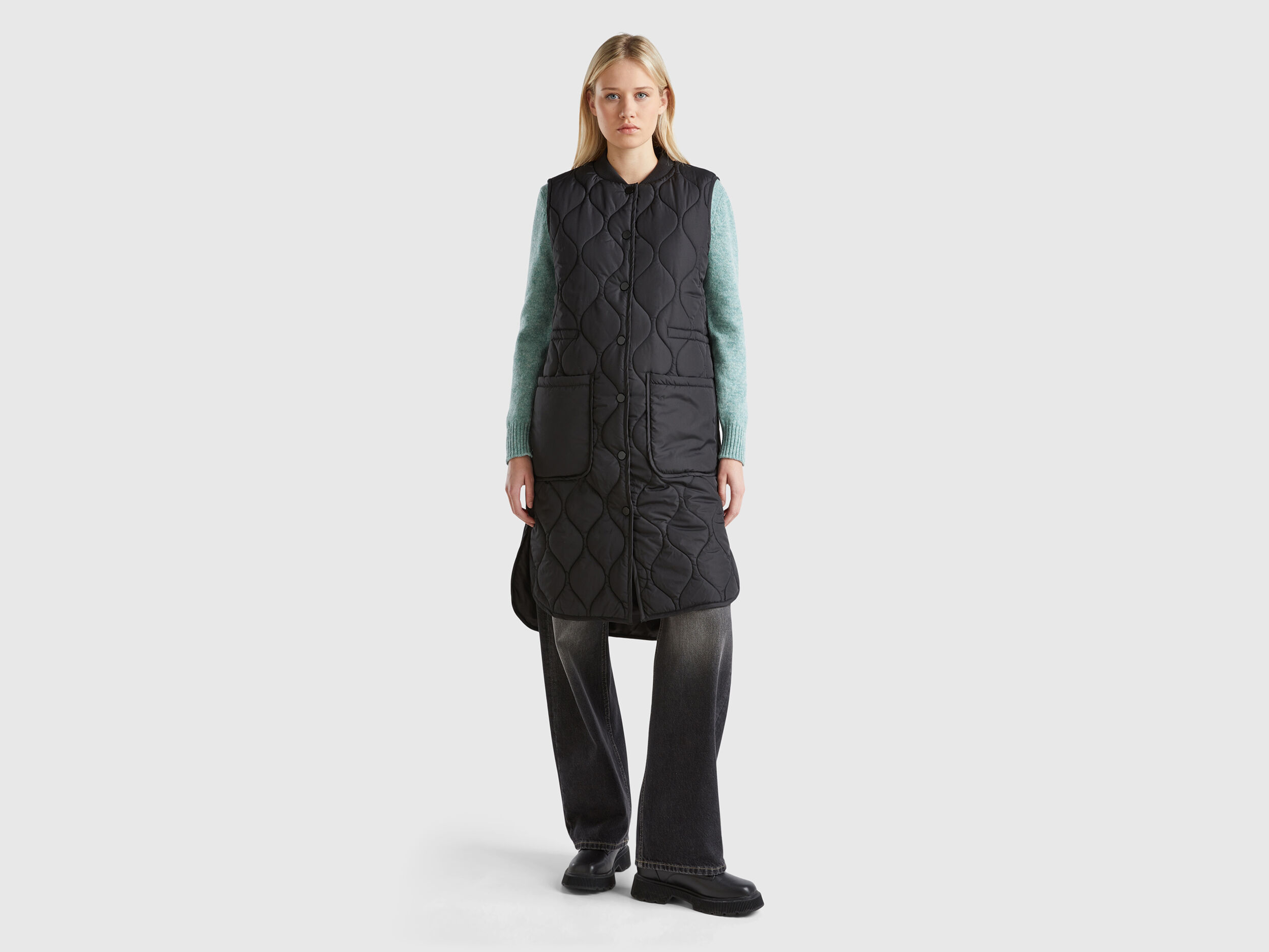 Sleeveless puffer vest womens shop