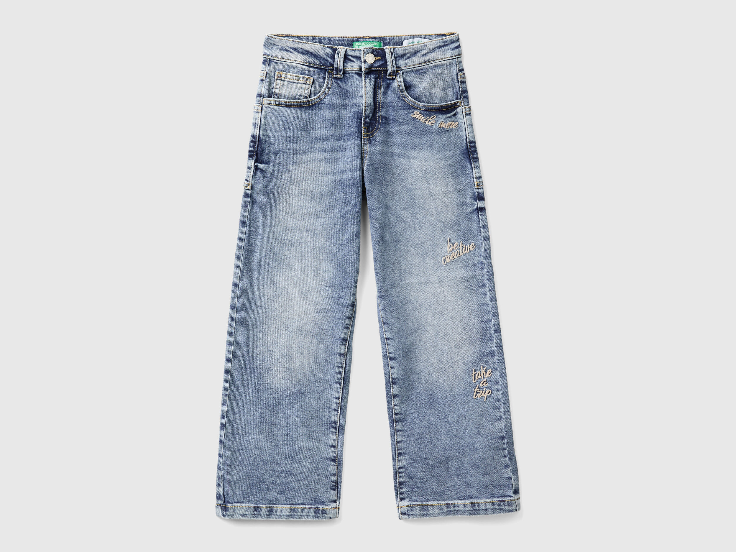 Benetton jeans bambina hotsell