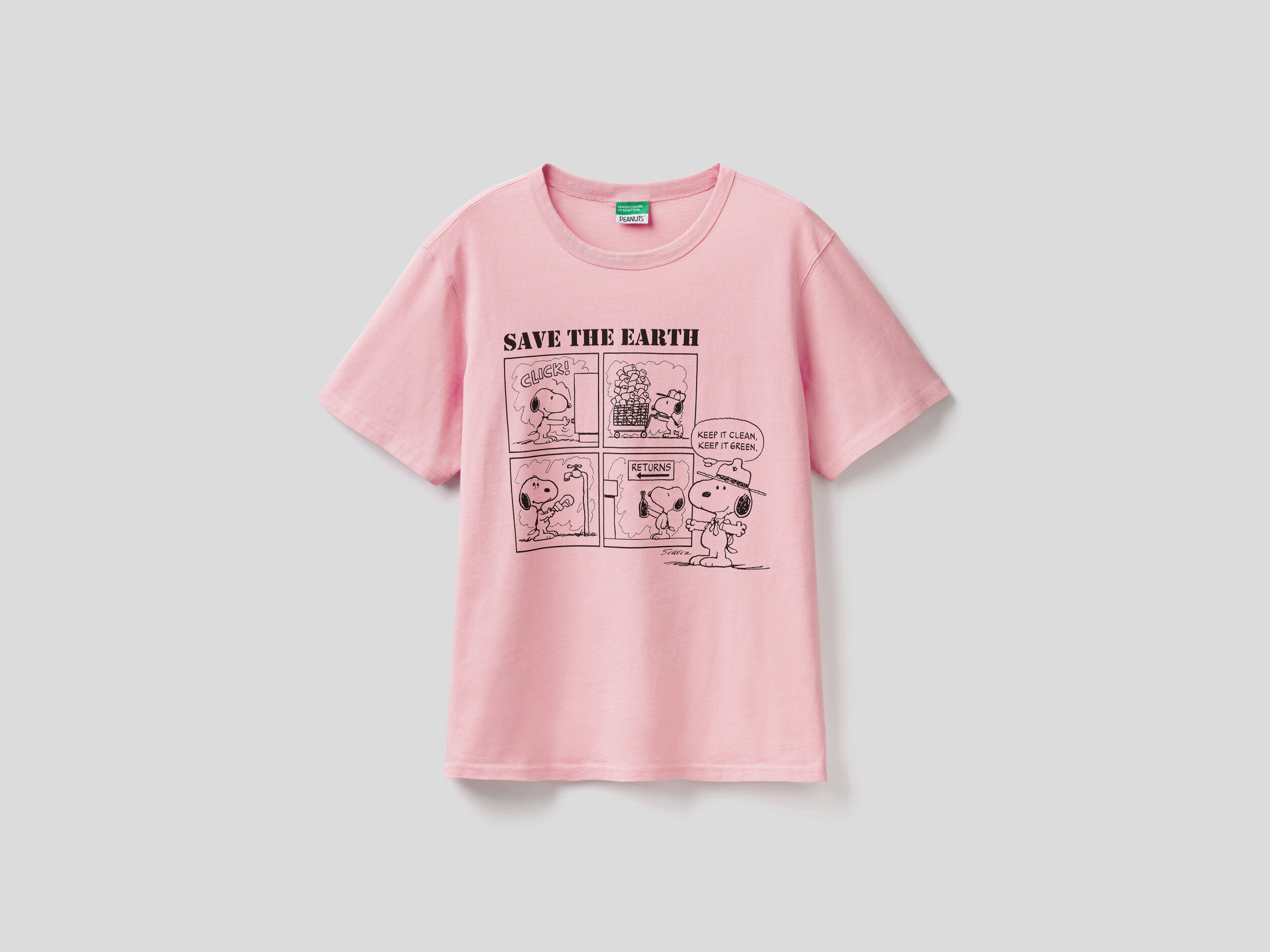 Benetton snoopy discount t shirt