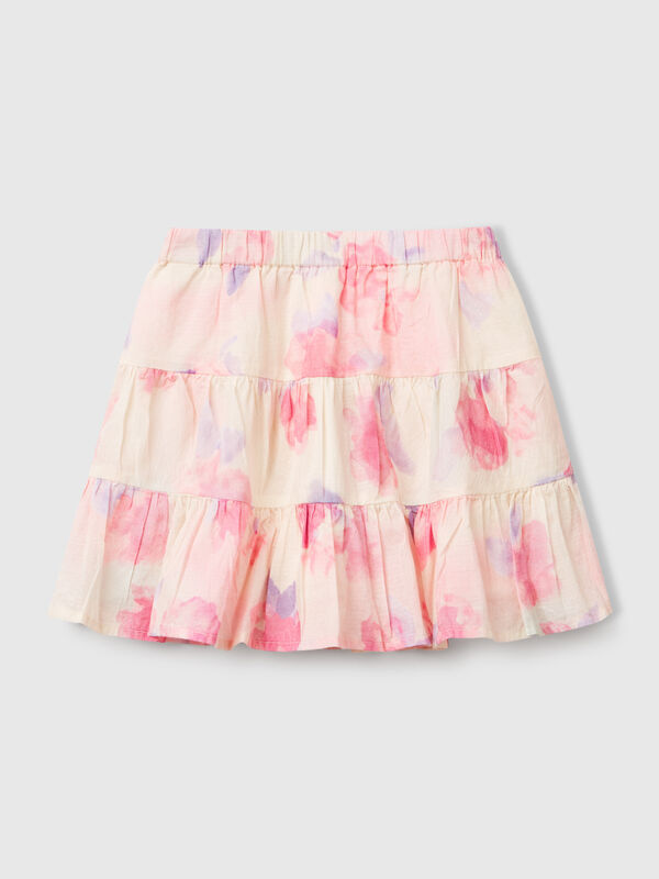 Patterned miniskirt Junior Girl