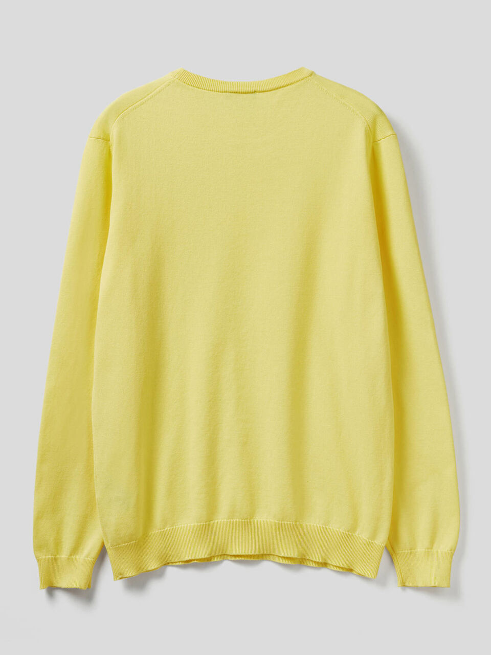 100% cotton crew neck sweater image number 2