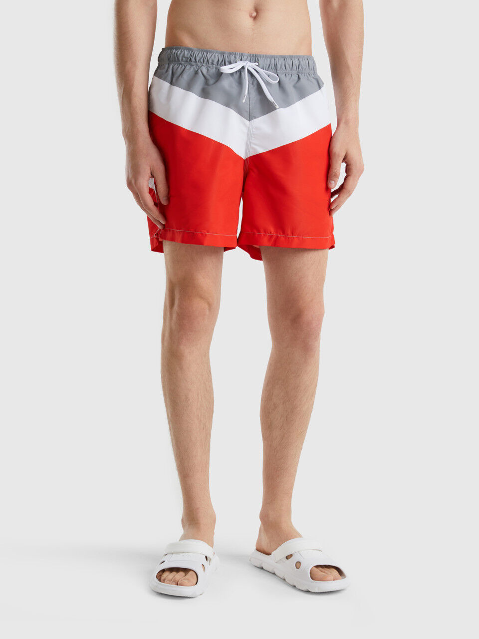 Men s Swim Trunks Beachwear Collection 2024 Benetton
