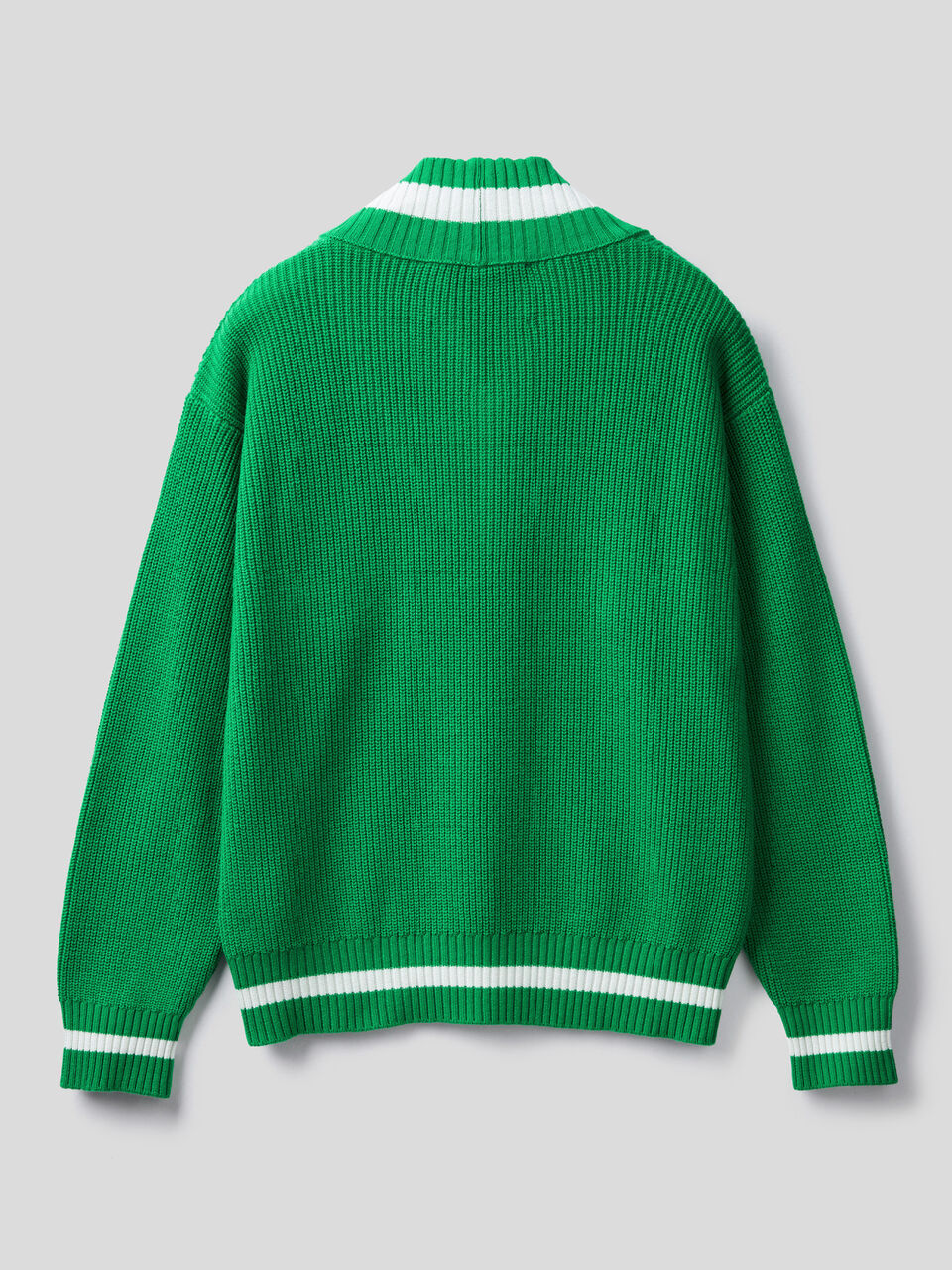 V-neck sweater with patch by Ghali image number 2