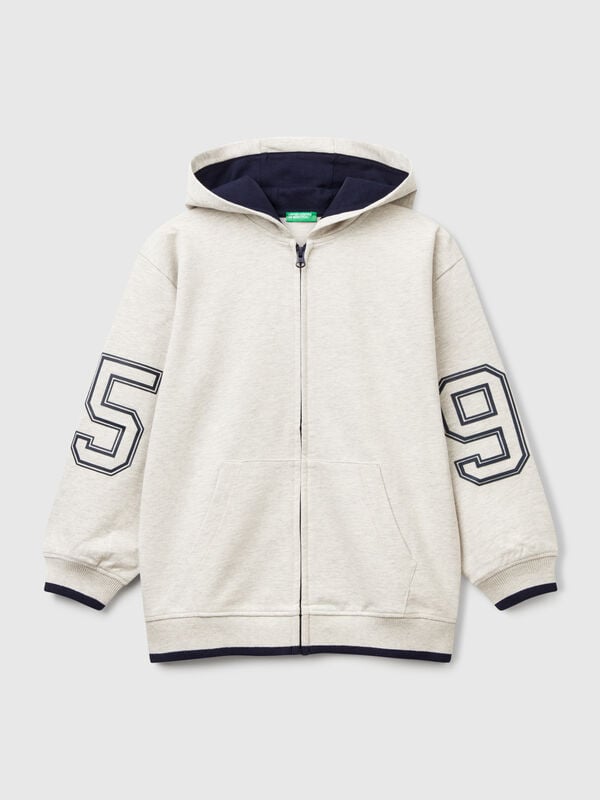 Sweatshirt with rubbery print Junior Boy